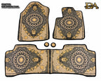 Grey Persian Luxury Car Mats — Statement Edition (Design 4)