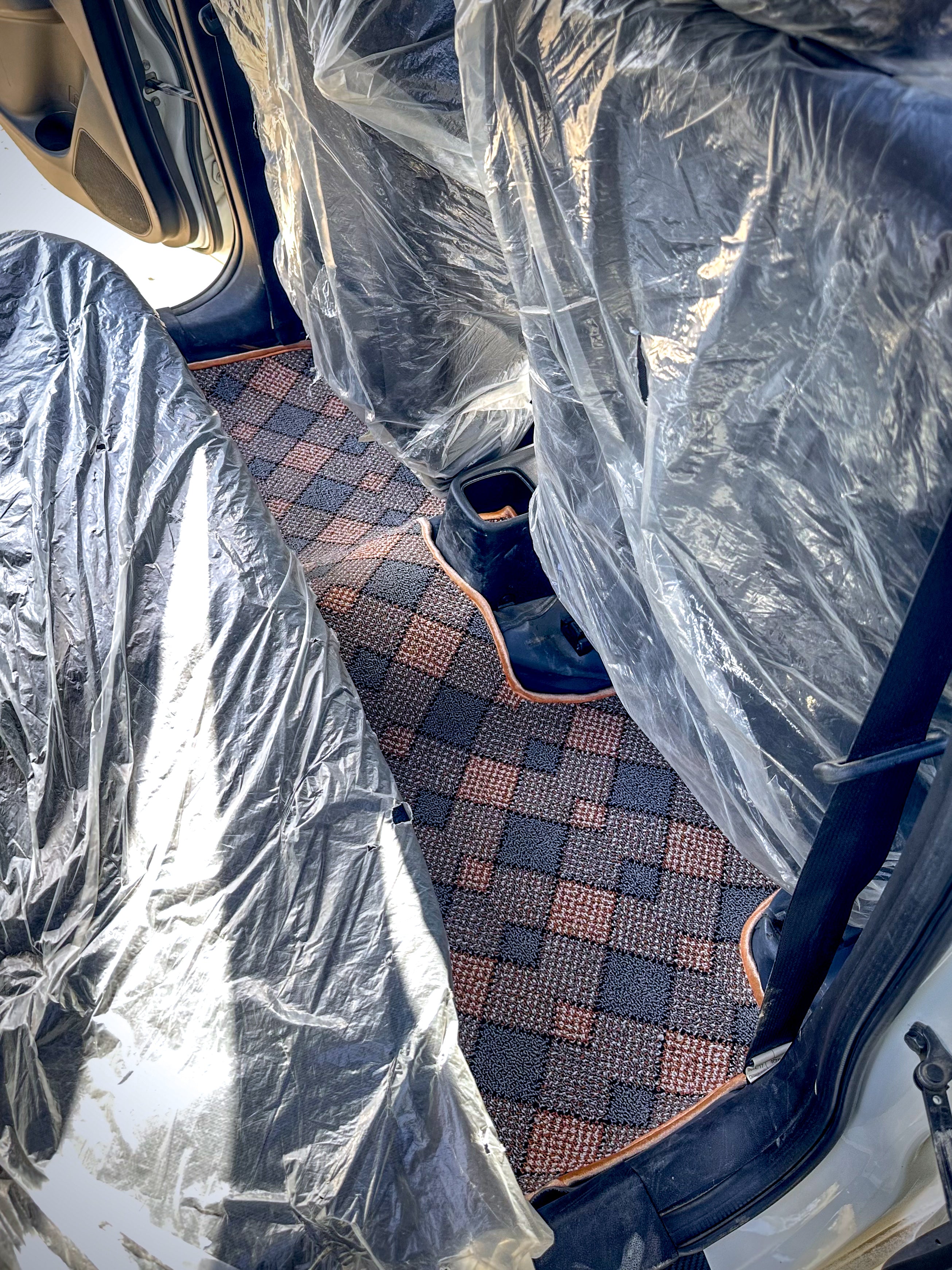 Ash Aura – Premium Kashmiri Rug Car Mats