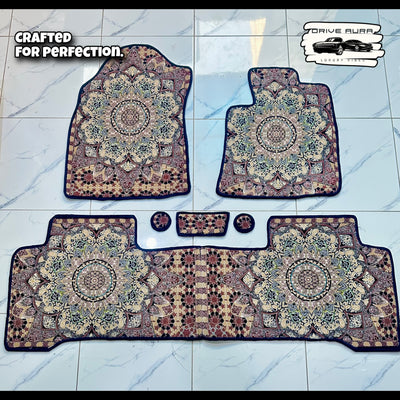 Beige Blue Persian - Design 1