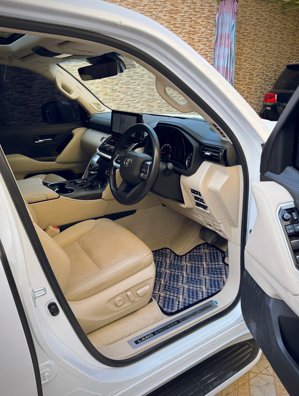 Bluemora Aura – Premium Kashmiri Rug Car Mats