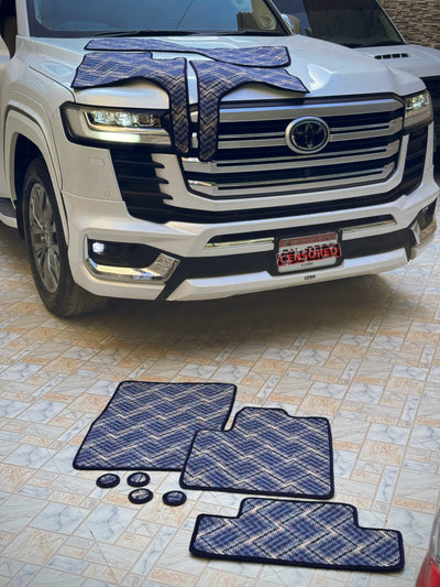 Bluemora Aura – Premium Kashmiri Rug Car Mats