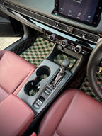 Emerald Aura – Premium Kashmiri Rug Car Mats