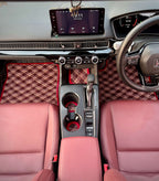 Ruby Aura – Premium Kashmiri Rug Car Mats