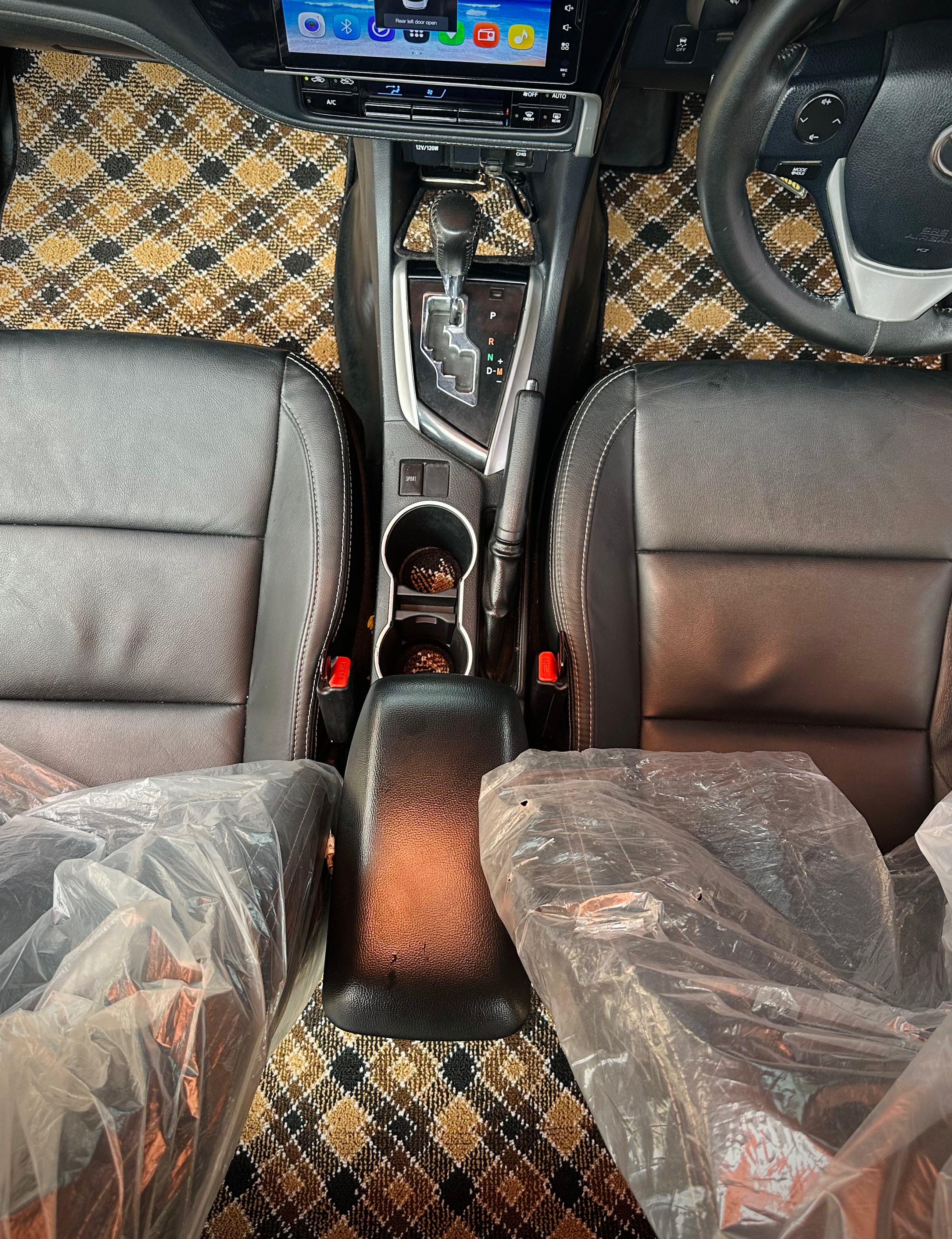 Bronze Aura – Premium Kashmiri Rug Car Mats