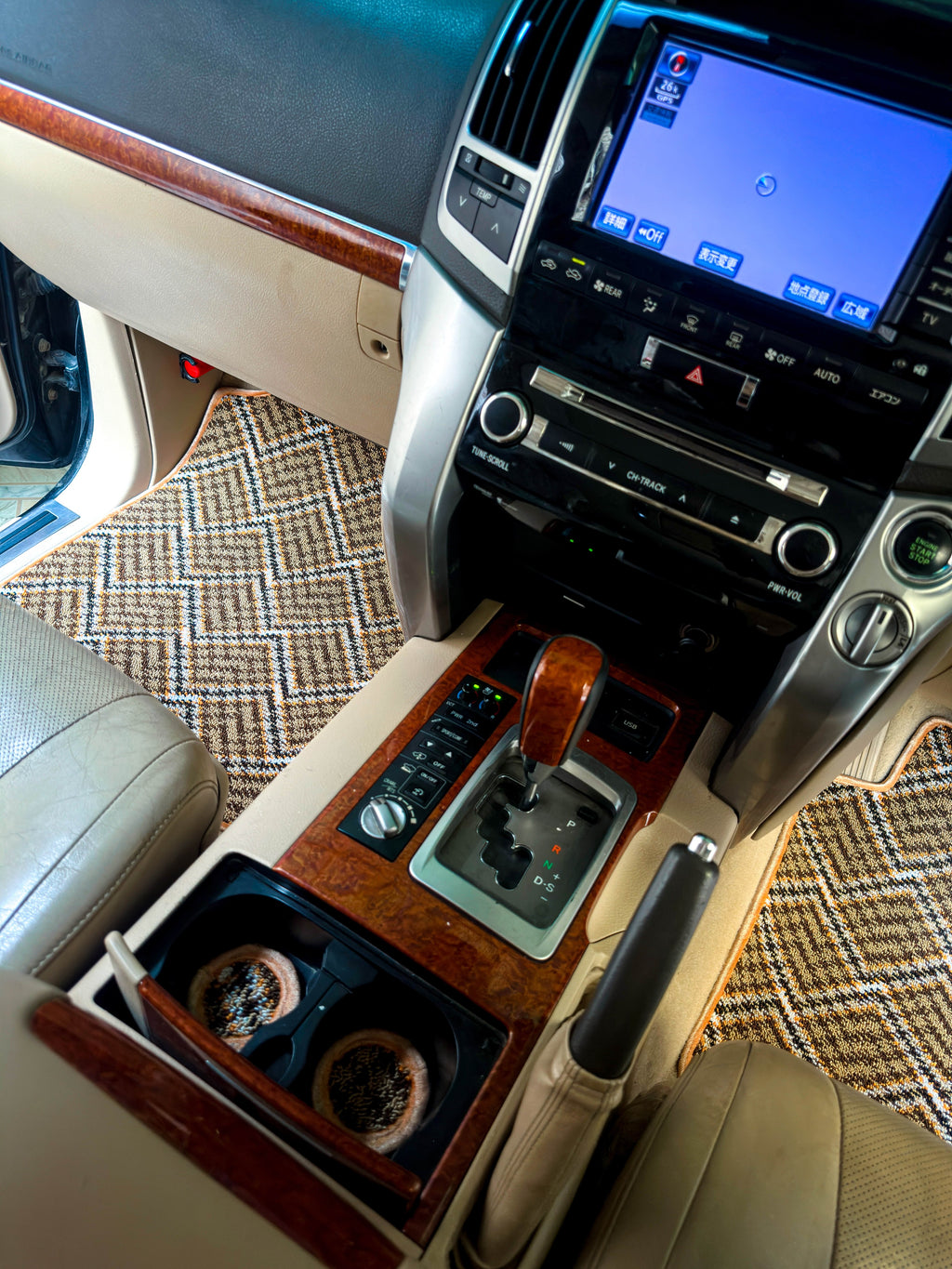 Desert Aura – Premium Kashmiri Rug Car Mats