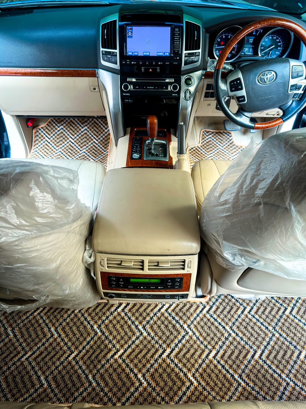 Desert Aura – Premium Kashmiri Rug Car Mats