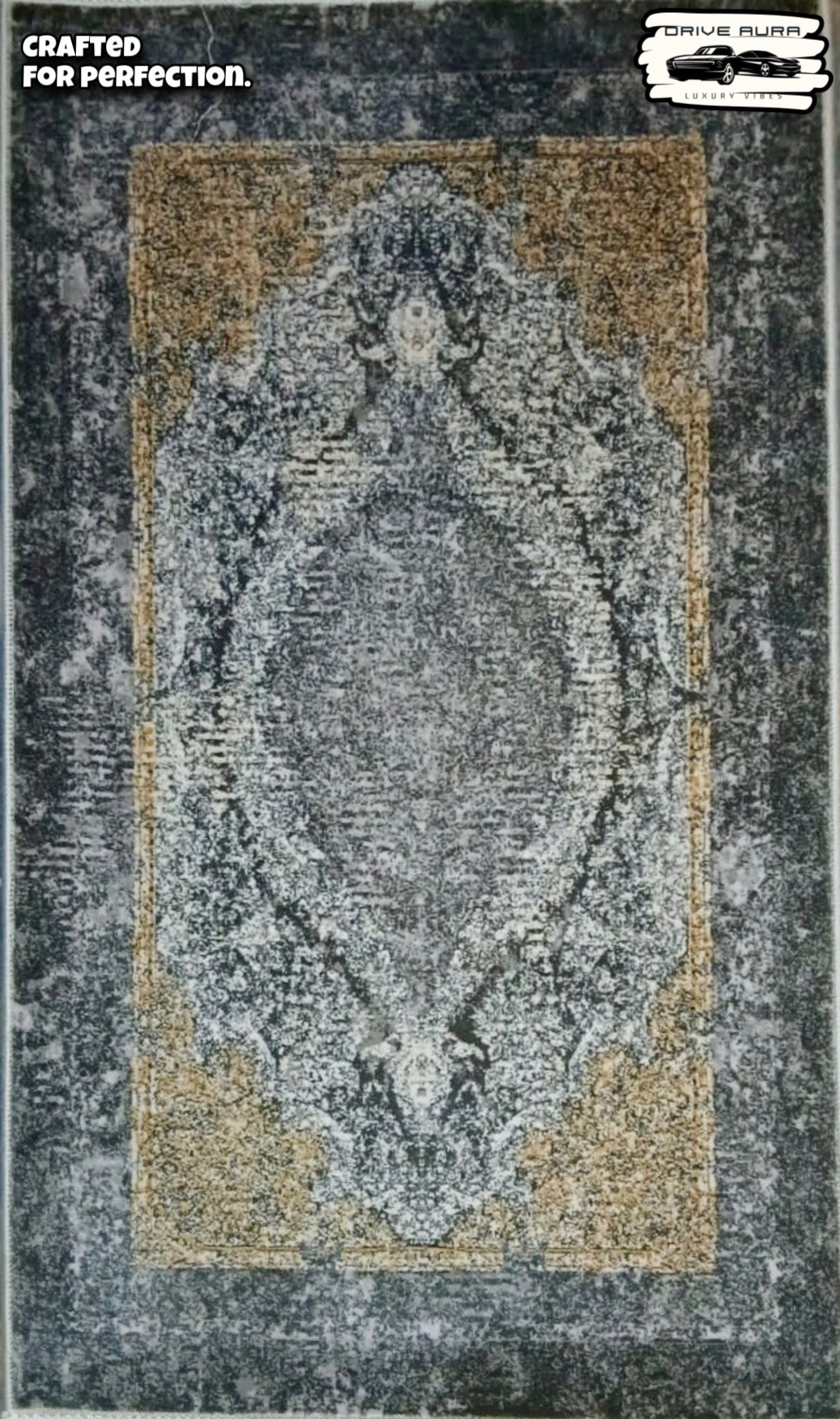 Grey Gold Persian - Design 1