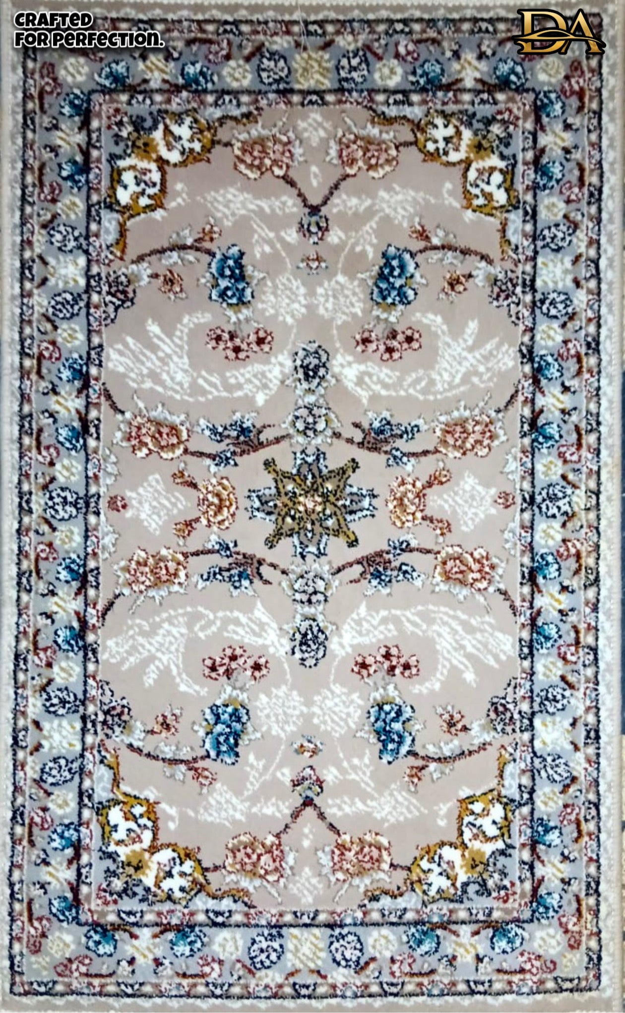 Royal White Persian Luxury Car Mats — Statement Edition (Design 1)