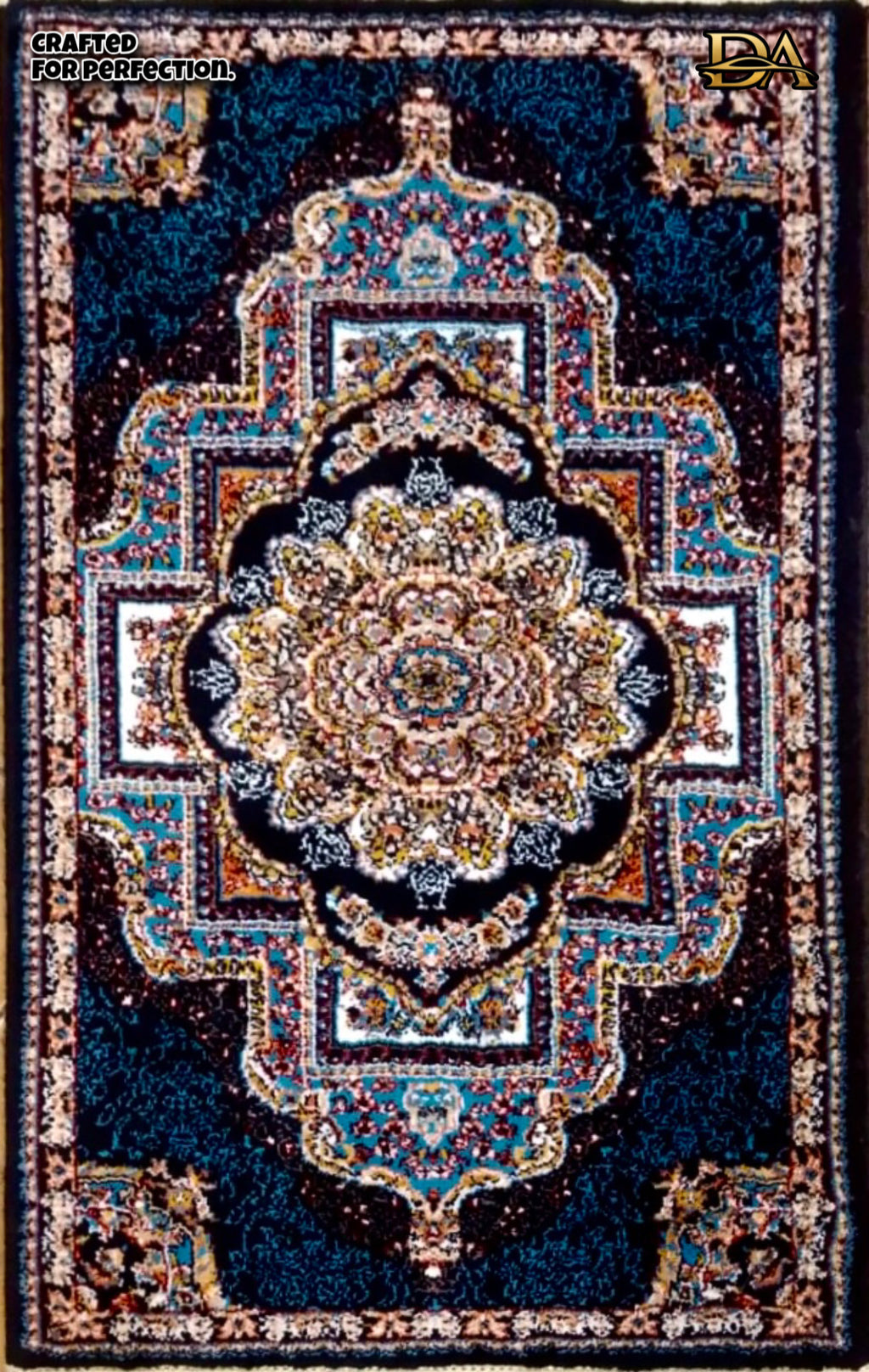 Beige Sapphire Persian Luxury Car Mats — Statement Edition (Design 1)