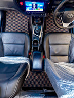 Midnight Aura – Premium Kashmiri Rug Car Mats