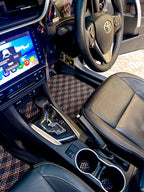 Midnight Aura – Premium Kashmiri Rug Car Mats