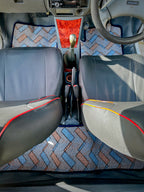 Ocean Aura – Premium Kashmiri Rug Car Mats