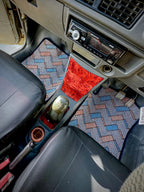 Ocean Aura – Premium Kashmiri Rug Car Mats