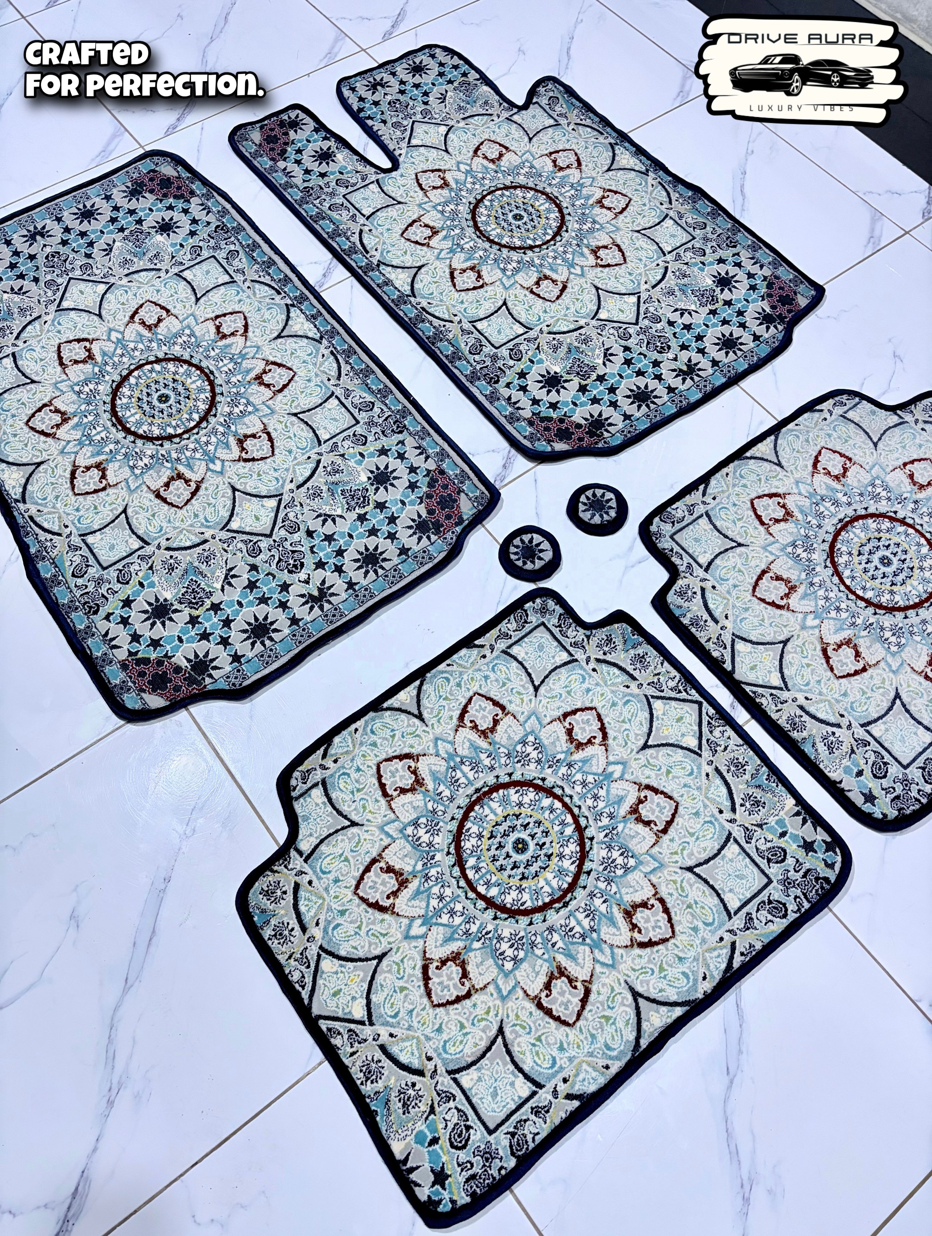 Sky Blue Persian - Design 1