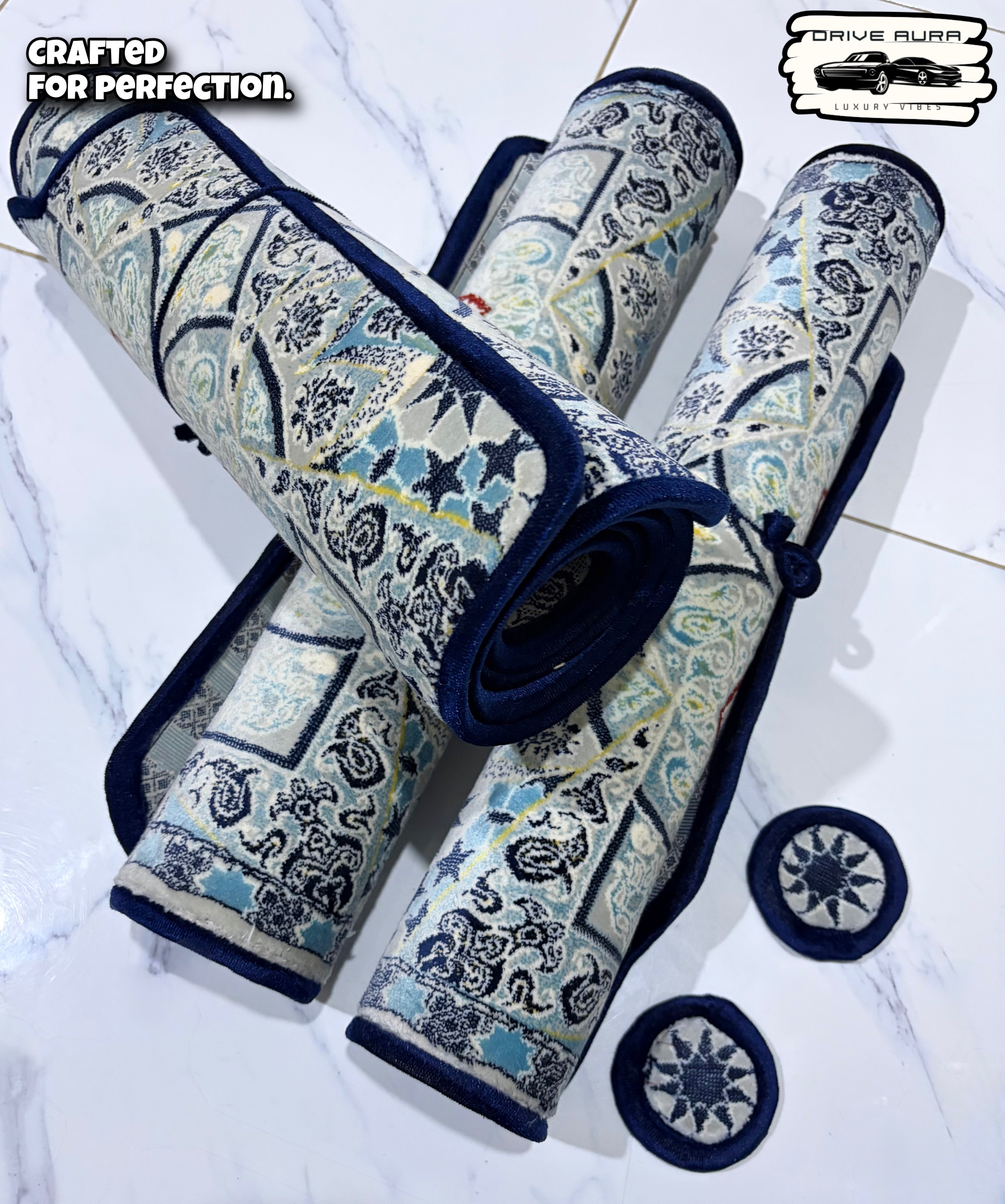 Sky Blue Persian - Design 1