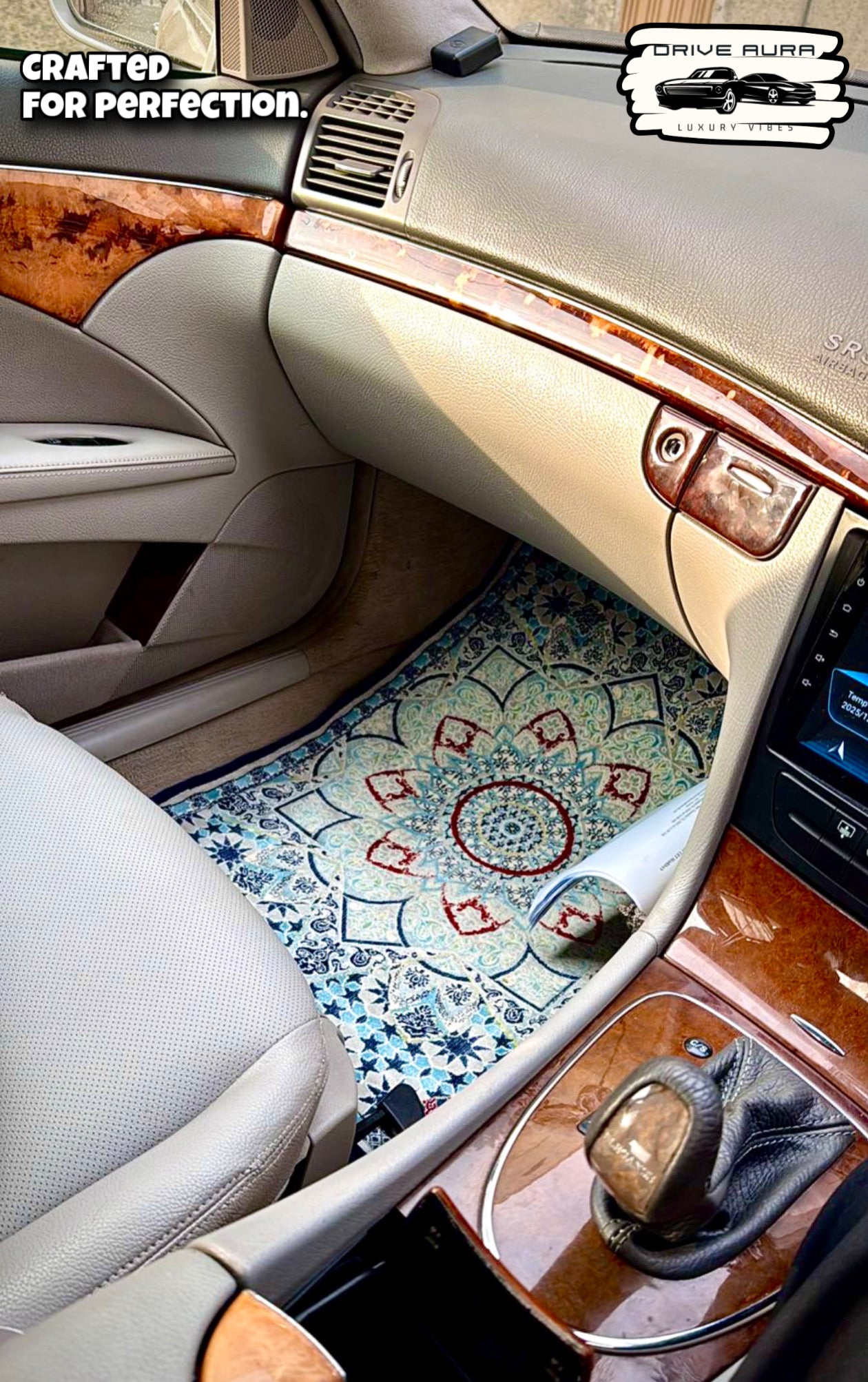 Sky Blue Persian - Design 1