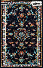 Black Persian Luxury Car Mats — Statement Edition (Design 6)