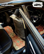 Brown Persian Luxury Car Mats — Statement Edition (Design 2)