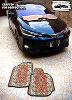 Brown Persian Luxury Car Mats — Statement Edition (Design 2)