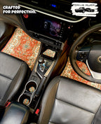 Brown Persian Luxury Car Mats — Statement Edition (Design 2)