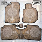 Grey Persian Luxury Car Mats — Statement Edition (Design 3)
