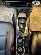 Light Grey Persian Luxury Car Mats — Statement Edition (Design 1)