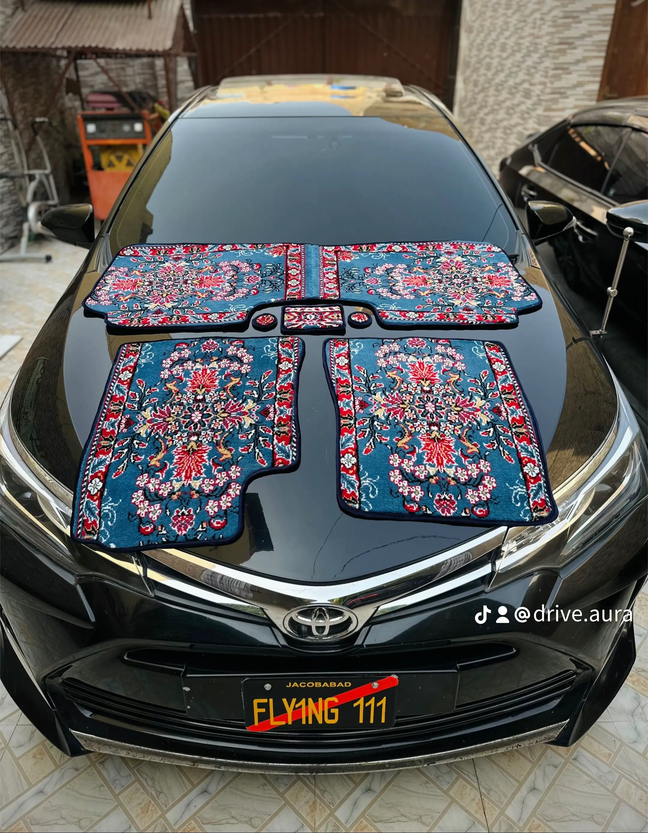 Blue Persian - Design 1