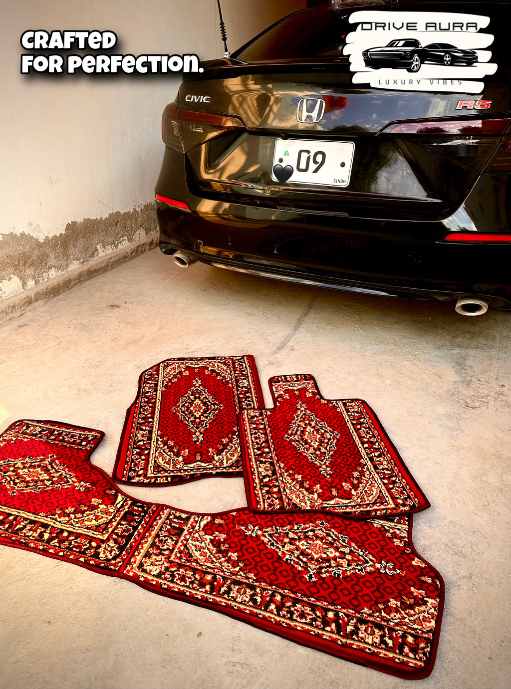 Red Persian Lite - Design 4